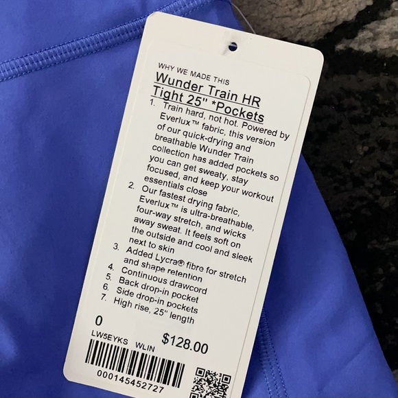 wunder train hr tight 25” with pockets - Picture 2 of 2